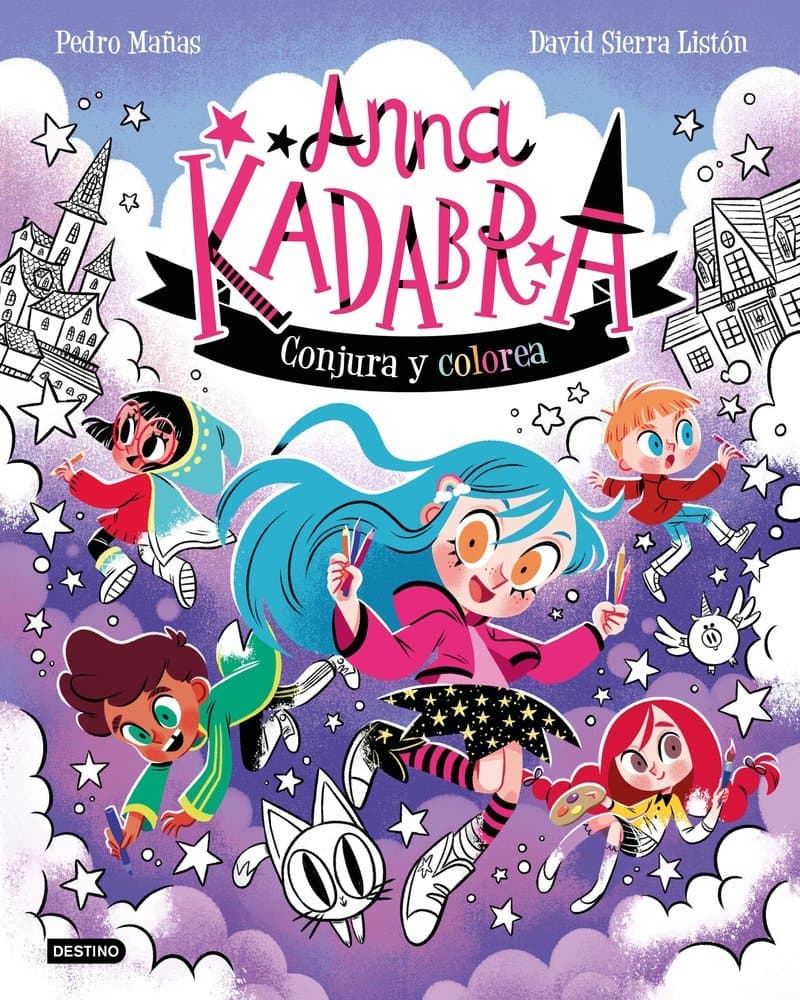 ANNA KADABRA CONJURA Y COLOREA