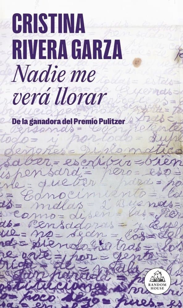 NADIE ME VERA LLORAR