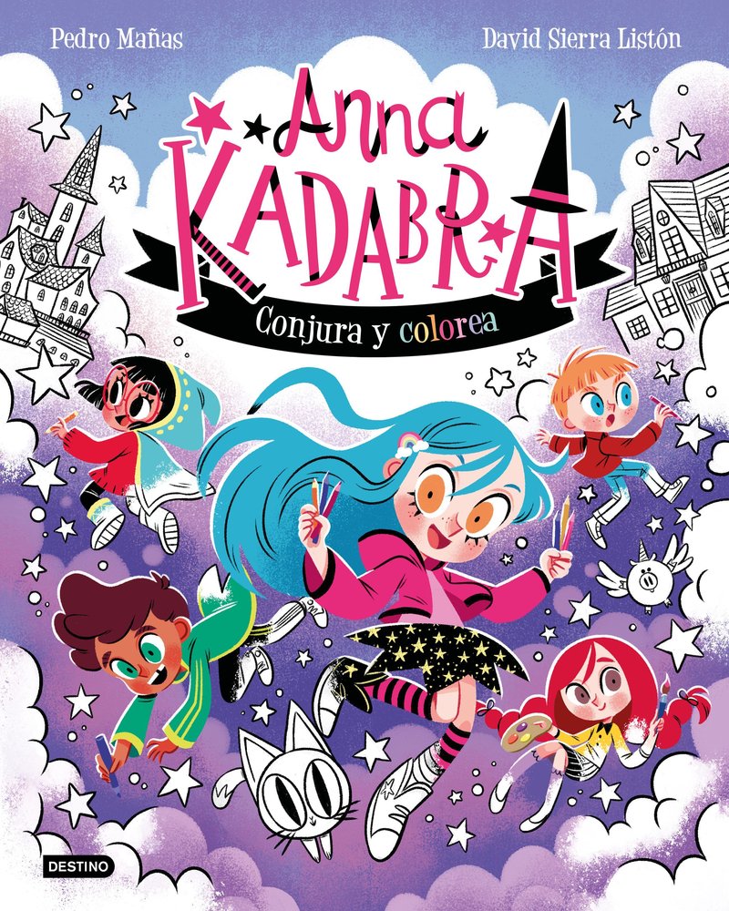 ANNA KADABRA CONJURA Y COLOREA